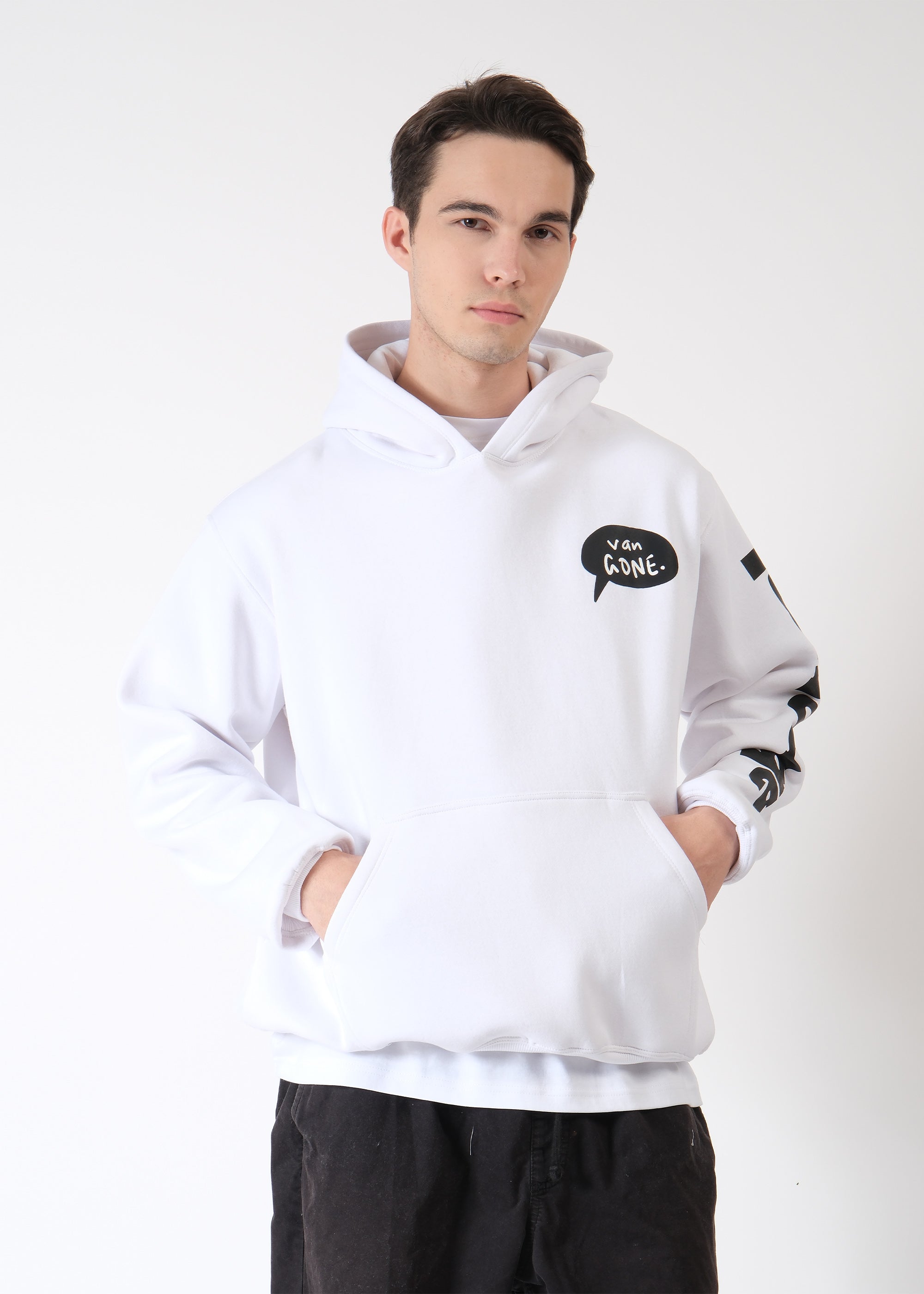 Van Gone - oversized unisex graphic hoodie