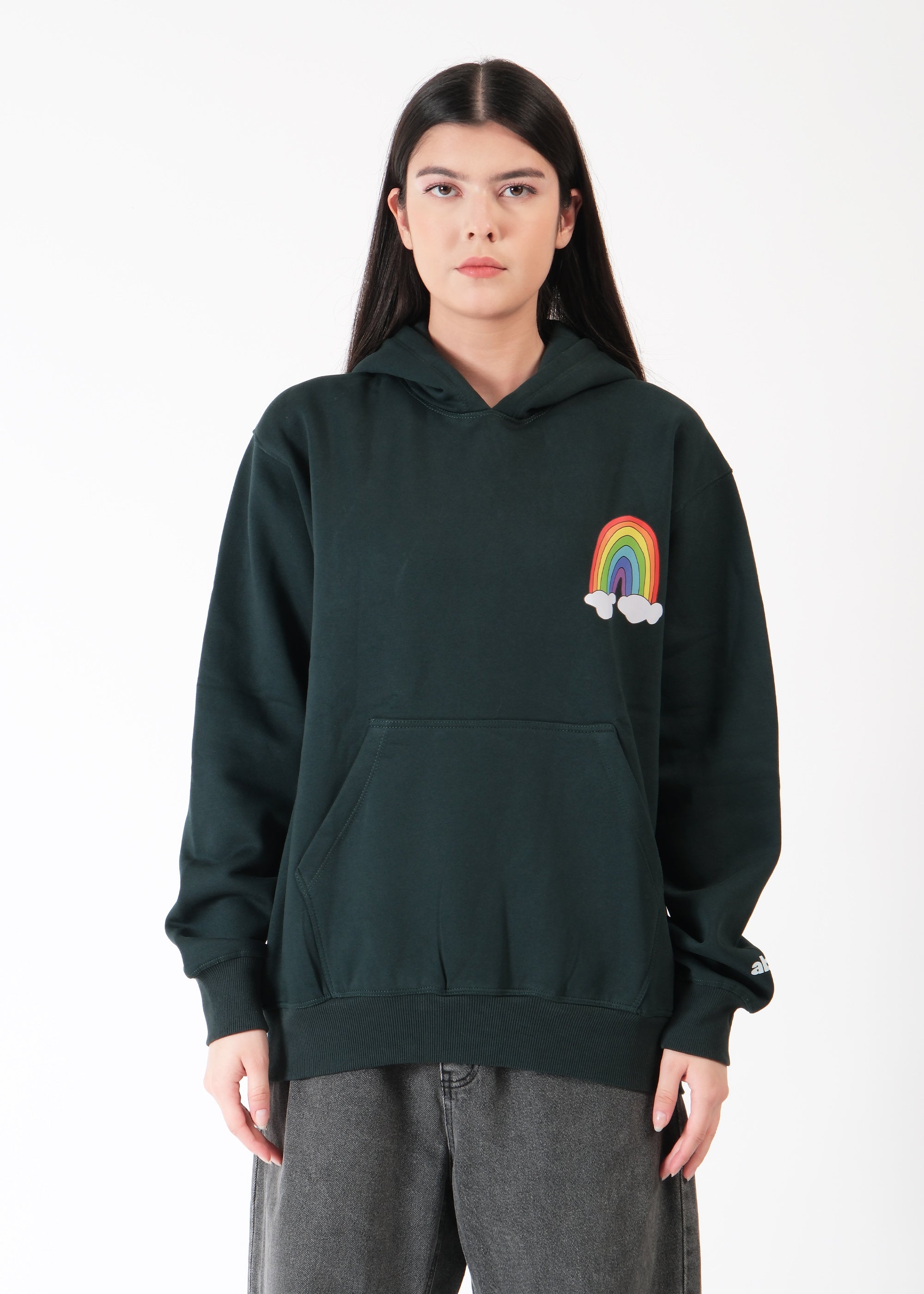 All We Need is Love Oversized Graphic Hoodie