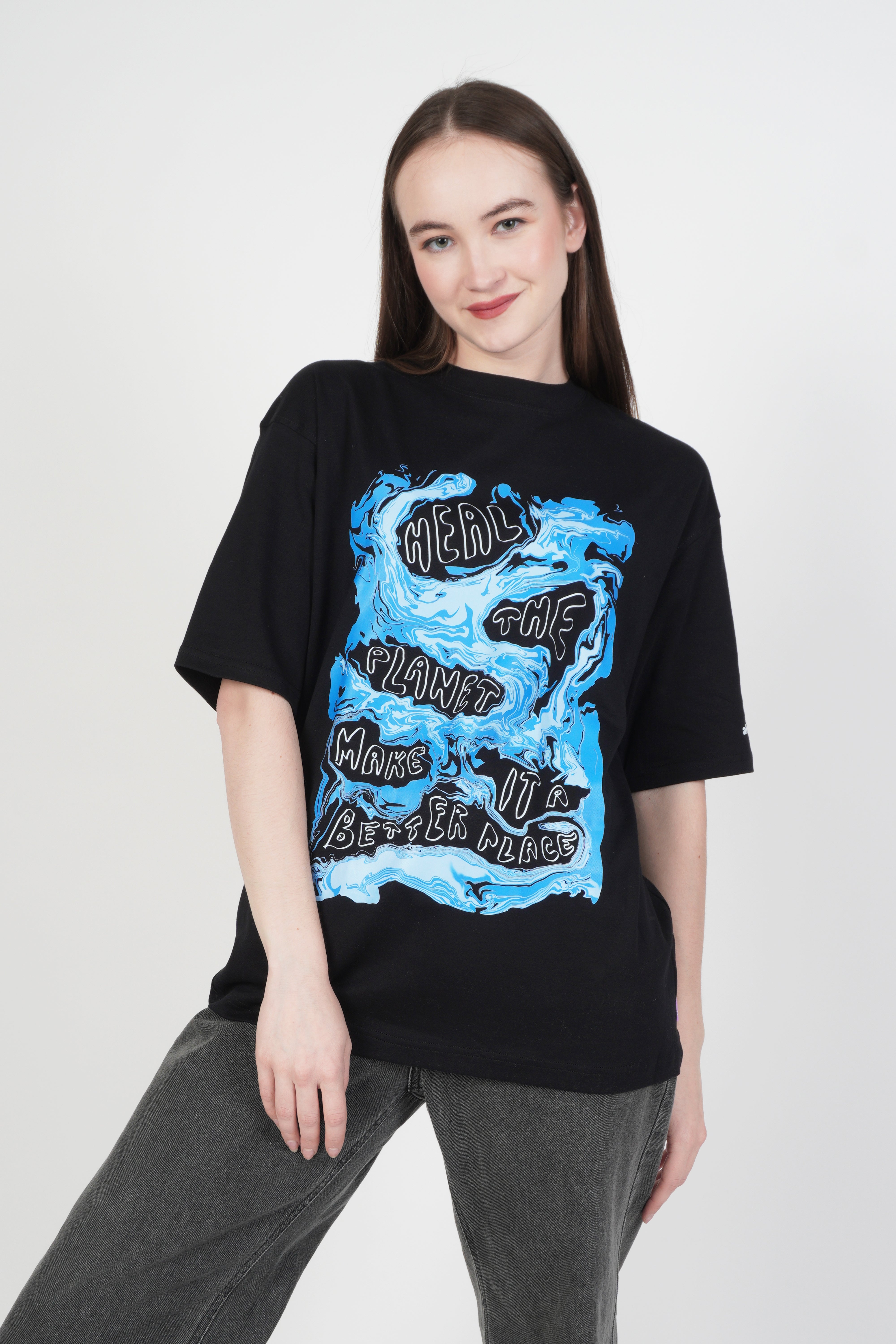 Heal the Planet |  oversized unisex graphic tee