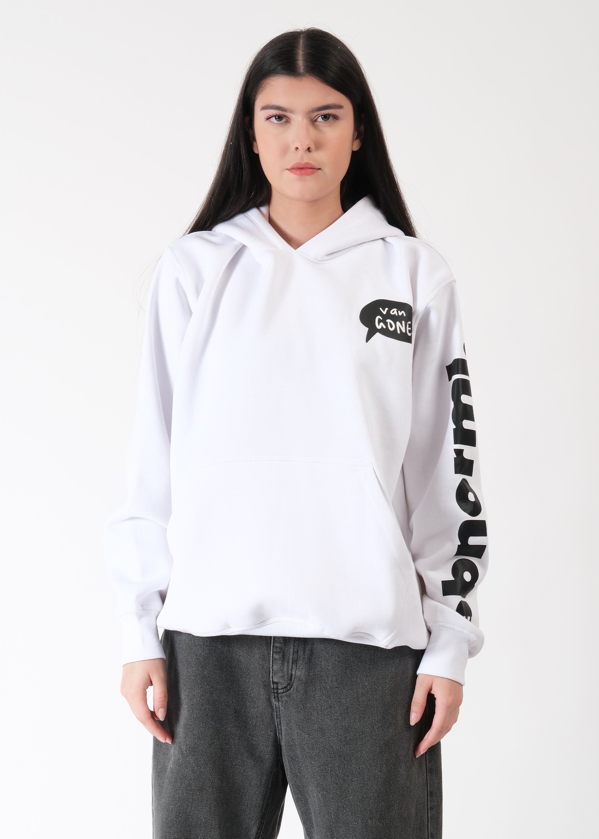 Van Gone - oversized unisex graphic hoodie
