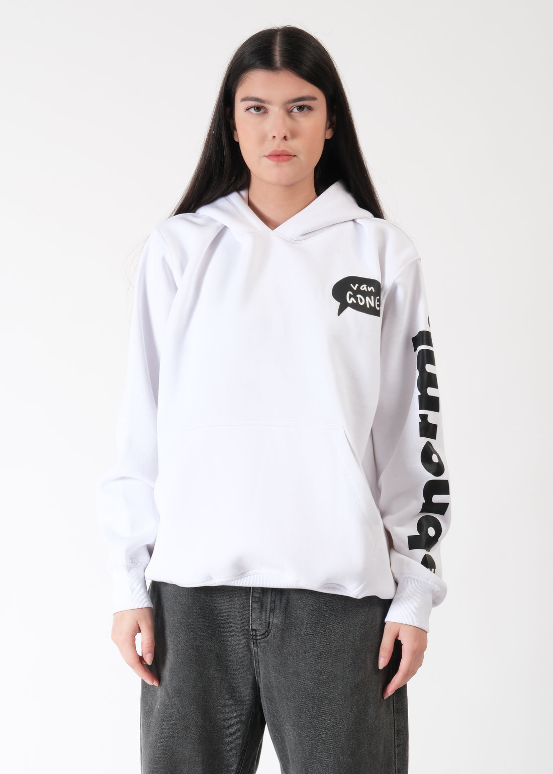 Van Gone - oversized unisex graphic hoodie