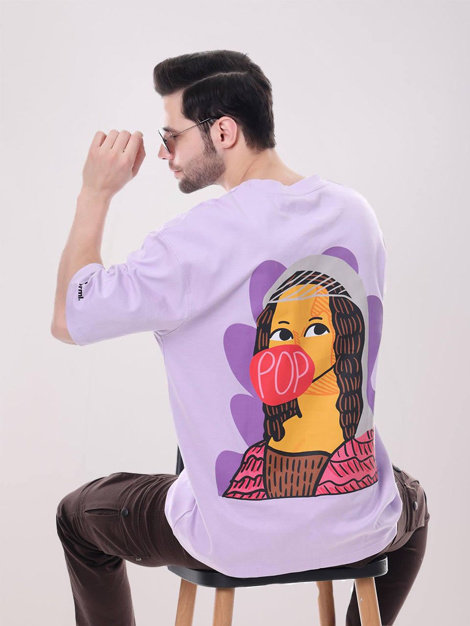 ✰ Monalisa Pop | oversized unisex graphic tee