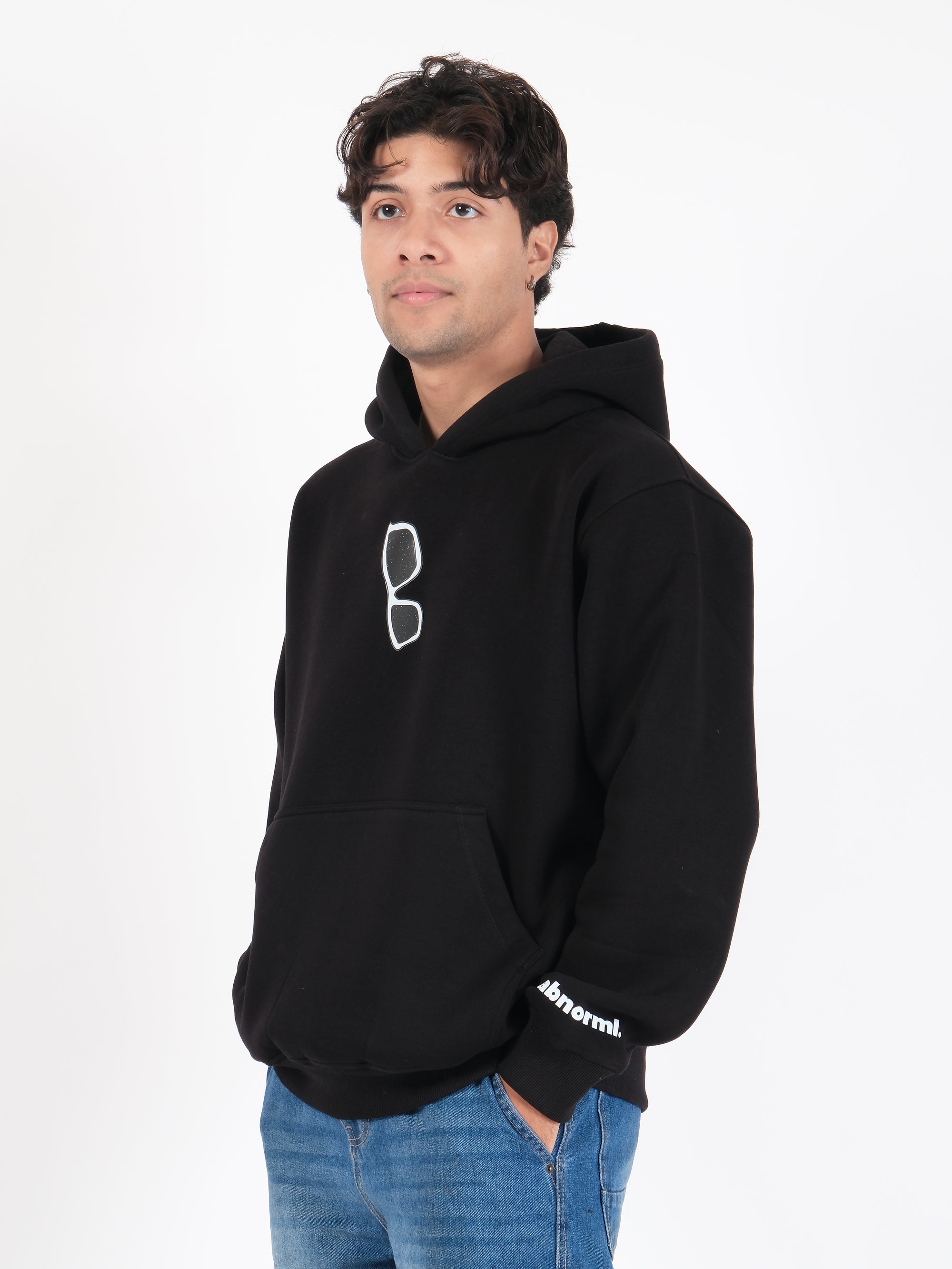 Knock Knock Oversized Graphic Hoodie
