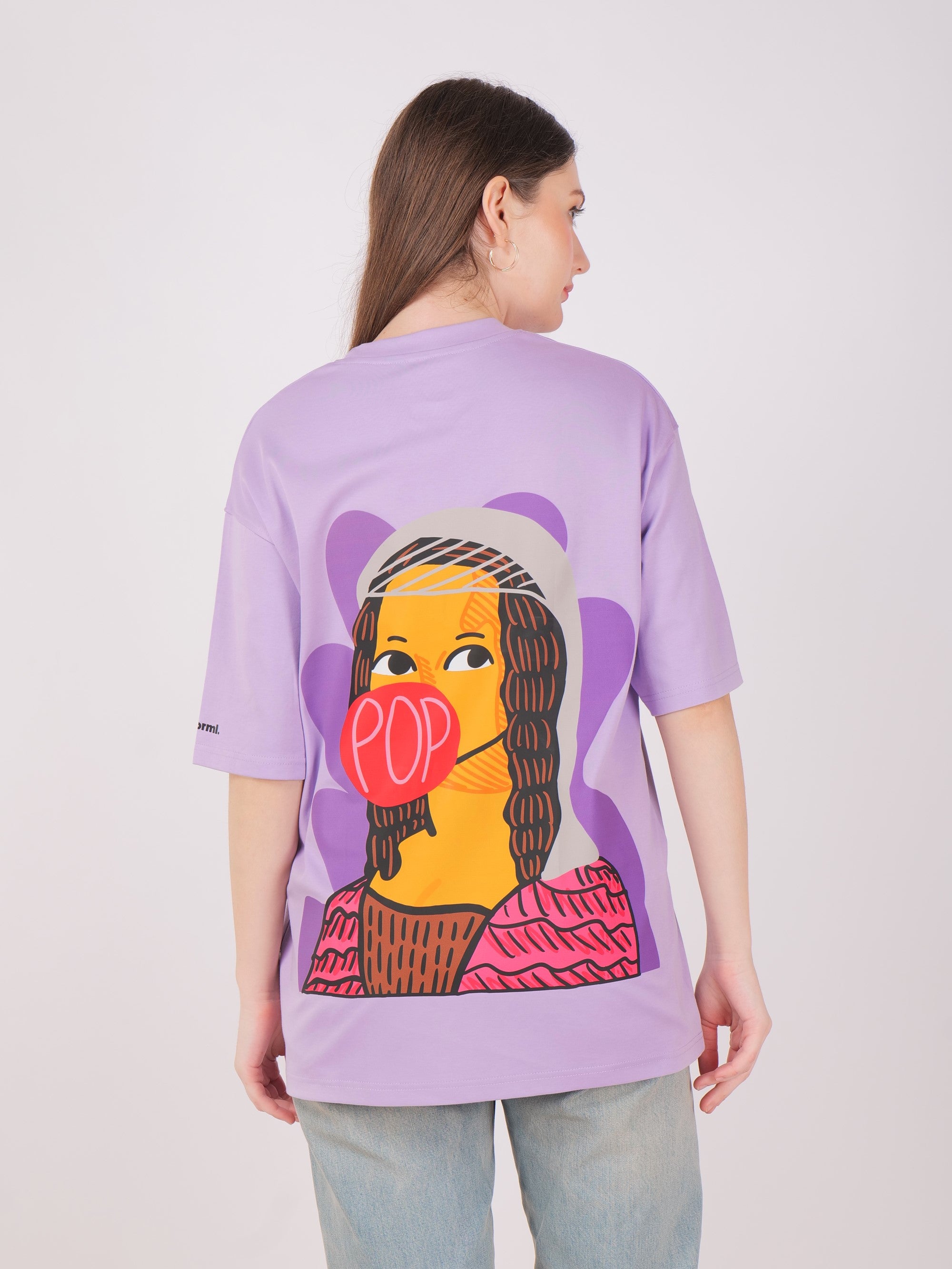 ✰ Monalisa Pop | oversized unisex graphic tee