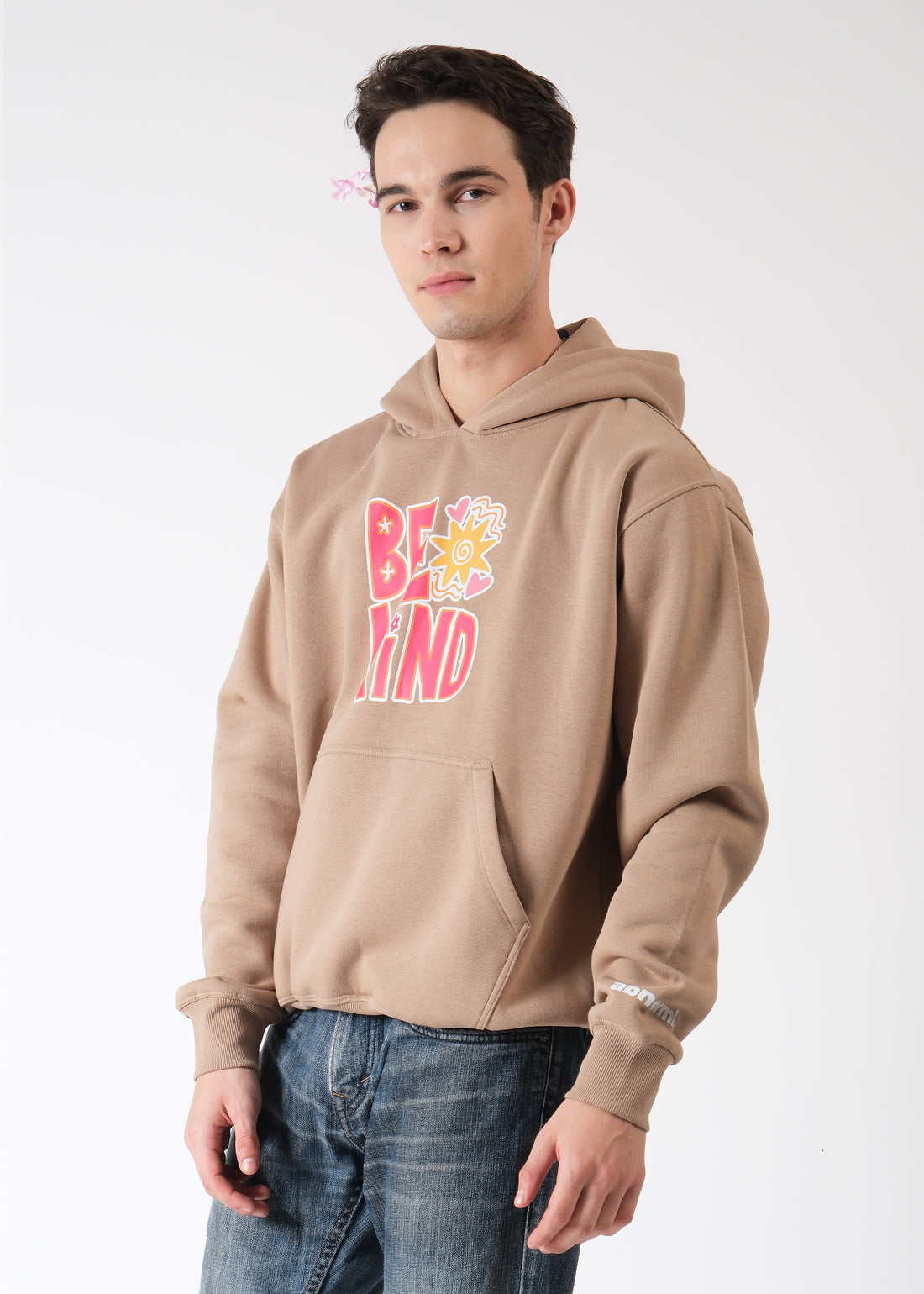 Harsh World Oversized Graphic Hoodie