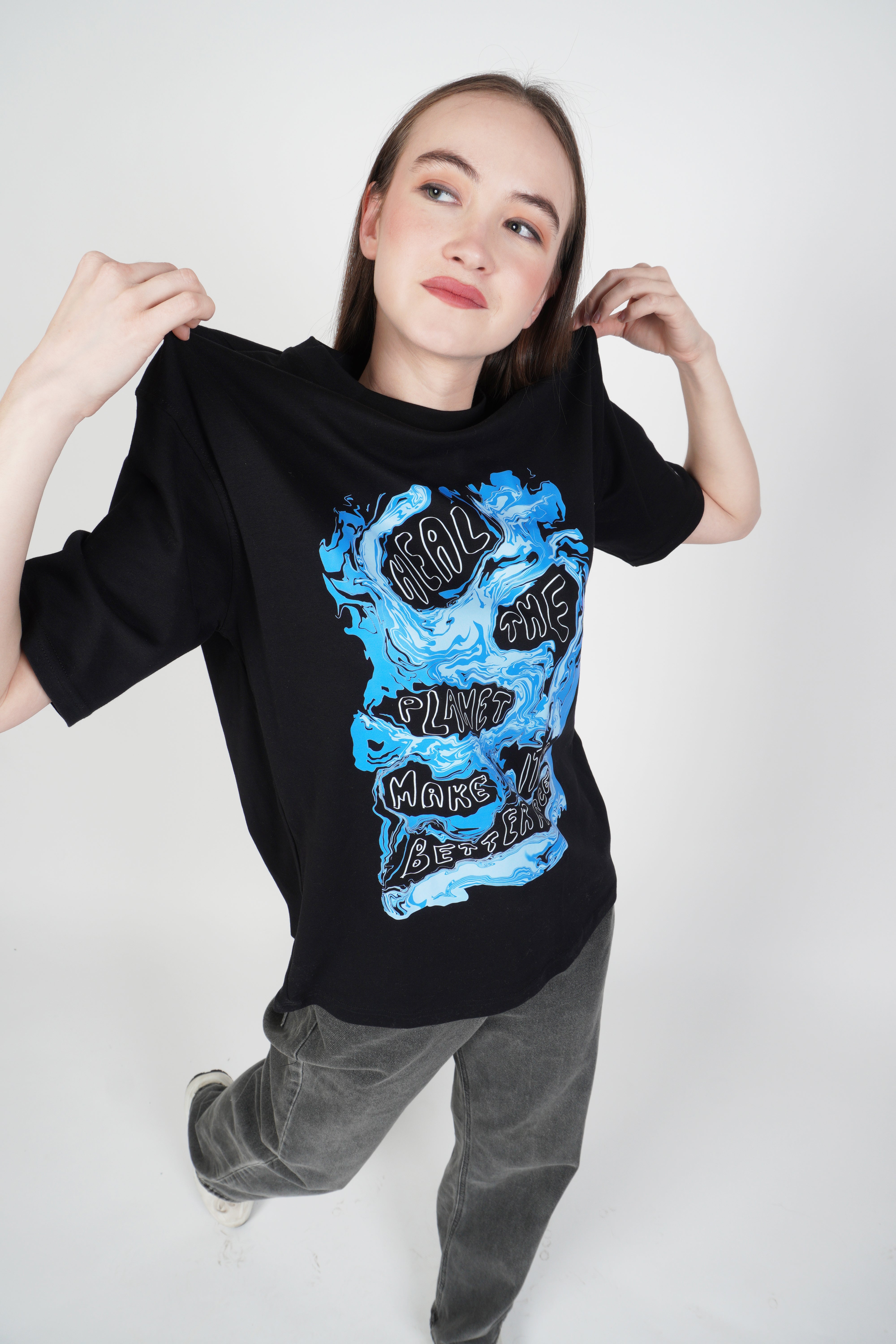 Heal the Planet |  oversized unisex graphic tee