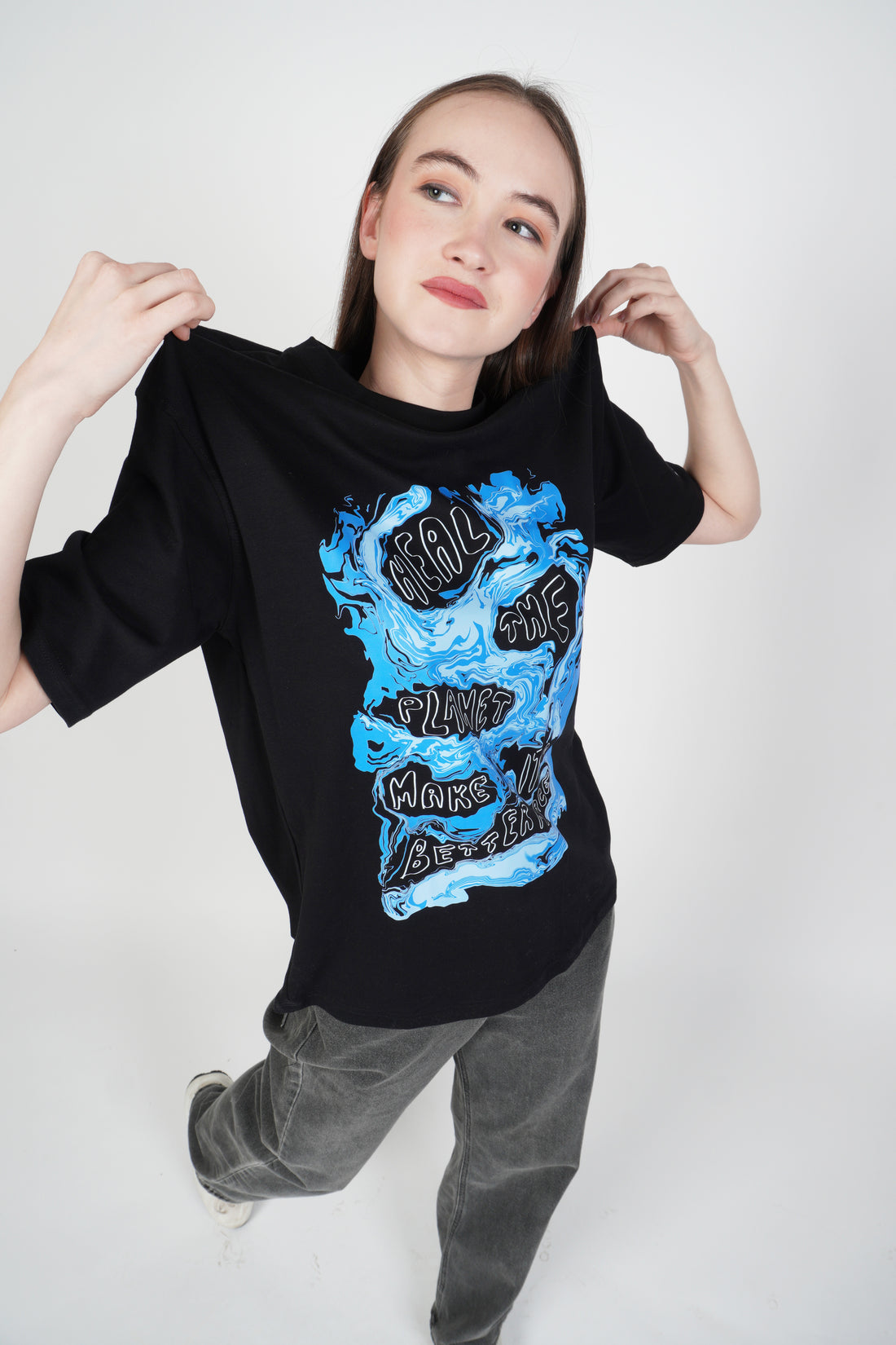 Heal the Planet |  oversized unisex graphic tee