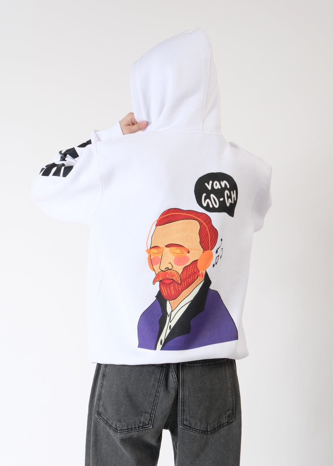 Van Gone - oversized unisex graphic hoodie