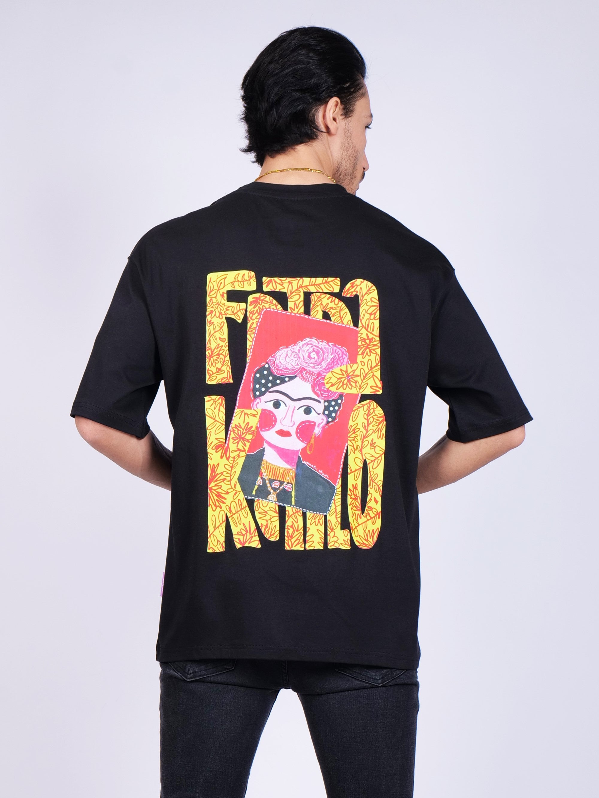 Frida Oversized Graphic T-shirt