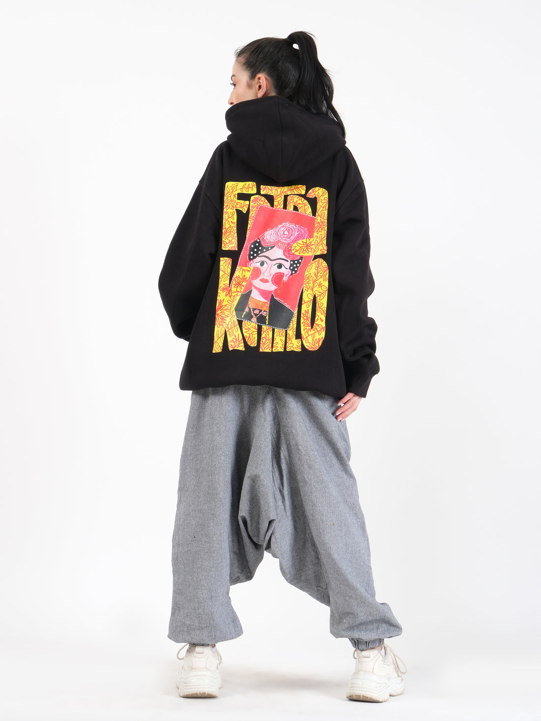 Frida- Oversized Graphic Hoodie