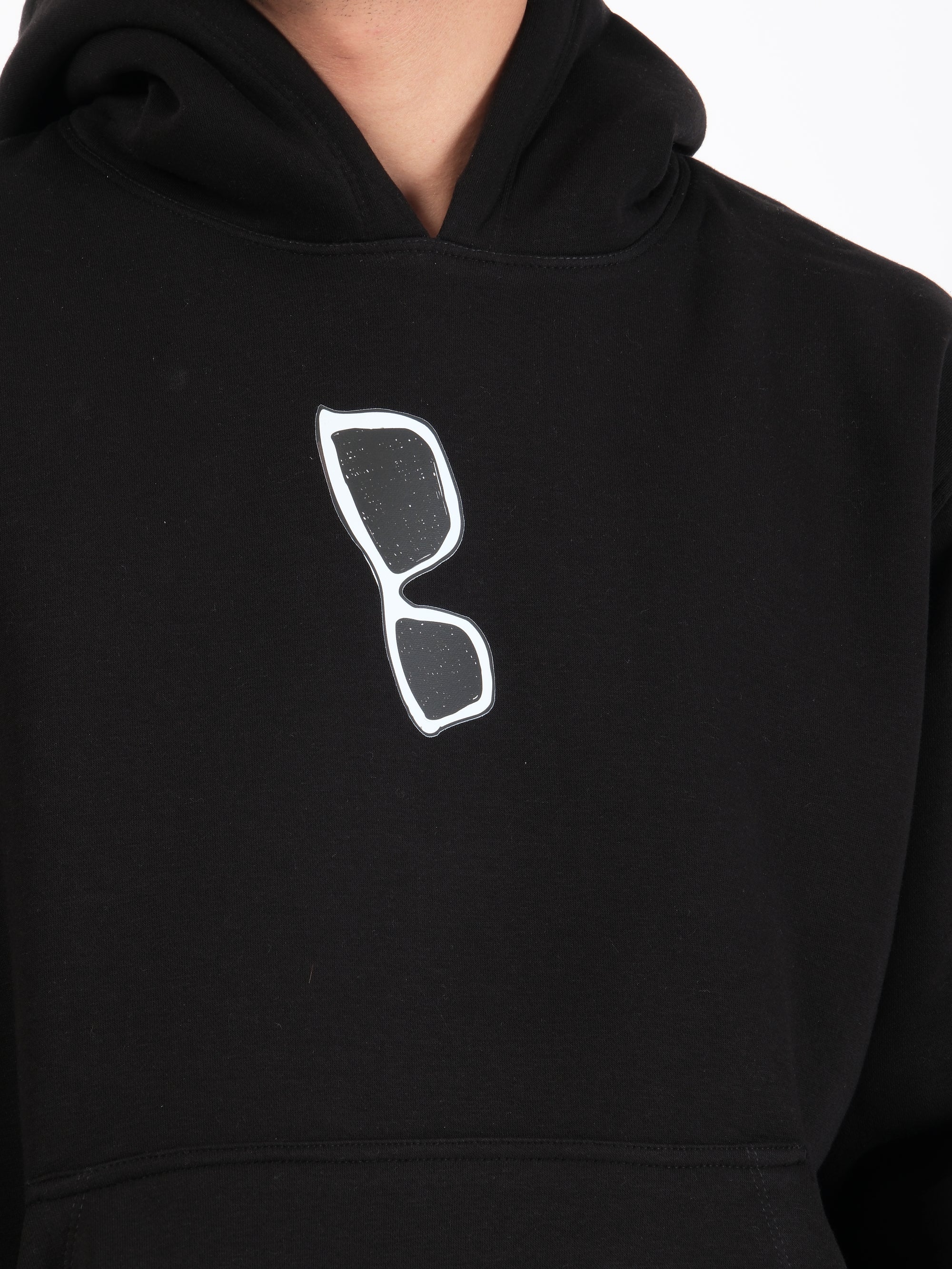 Knock Knock Oversized Graphic Hoodie