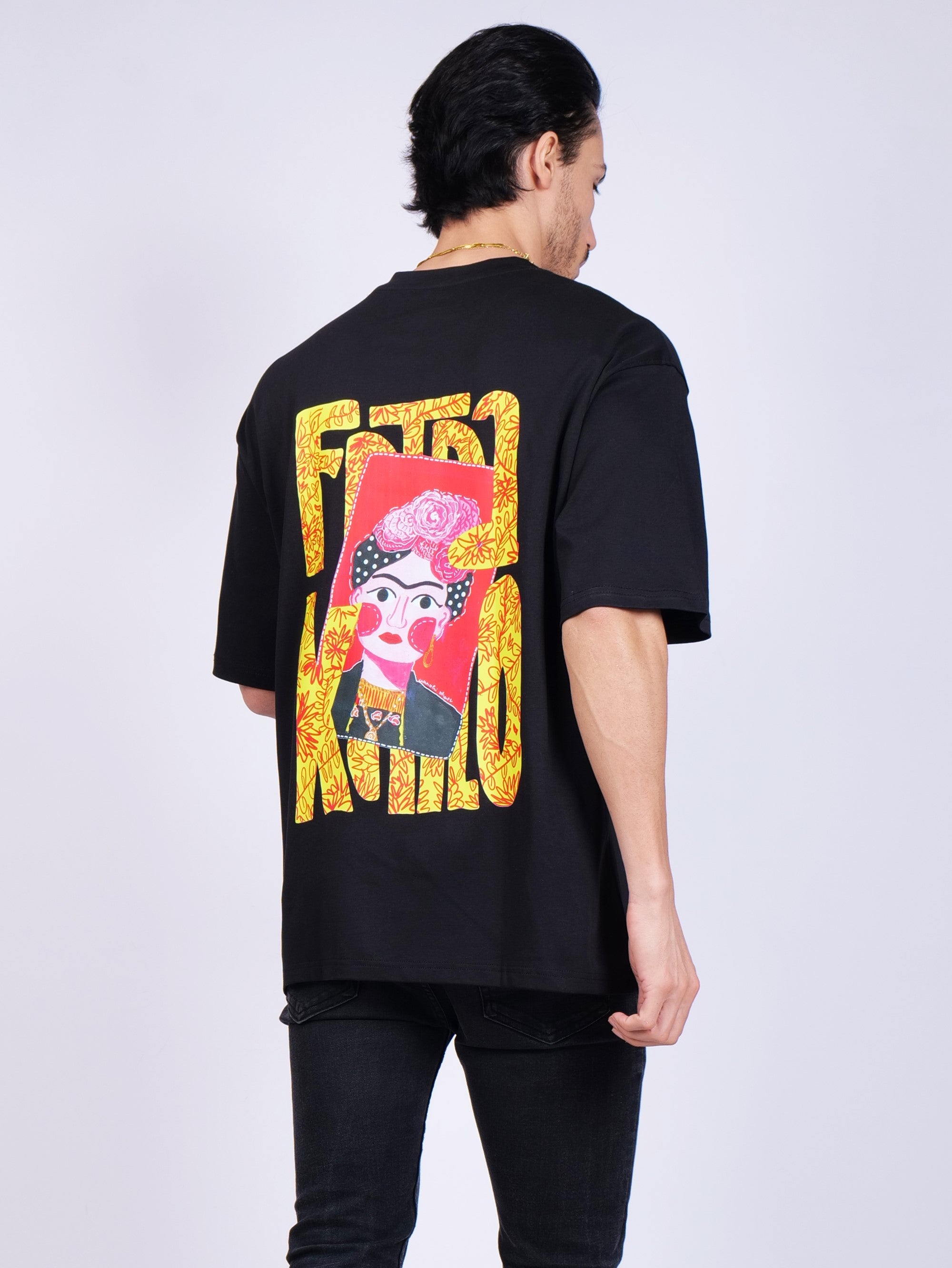 Frida Oversized Graphic T-shirt