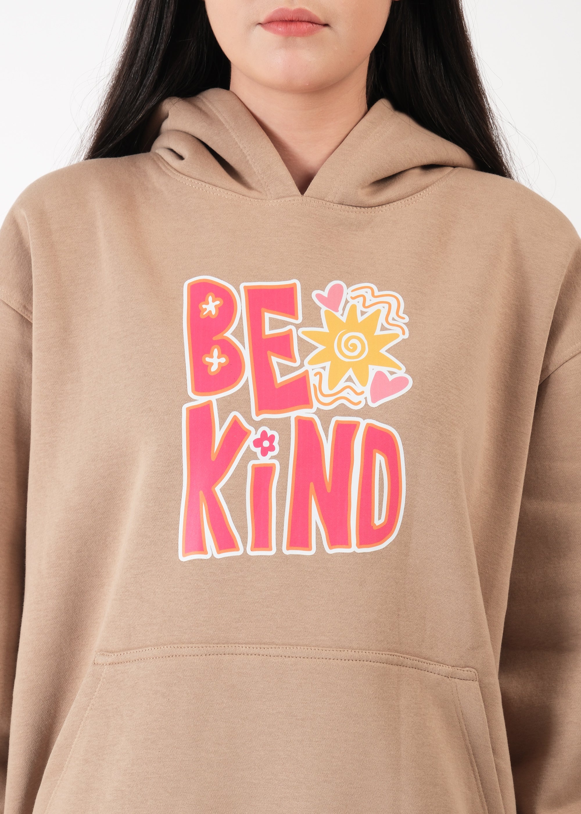 Harsh World Oversized Graphic Hoodie