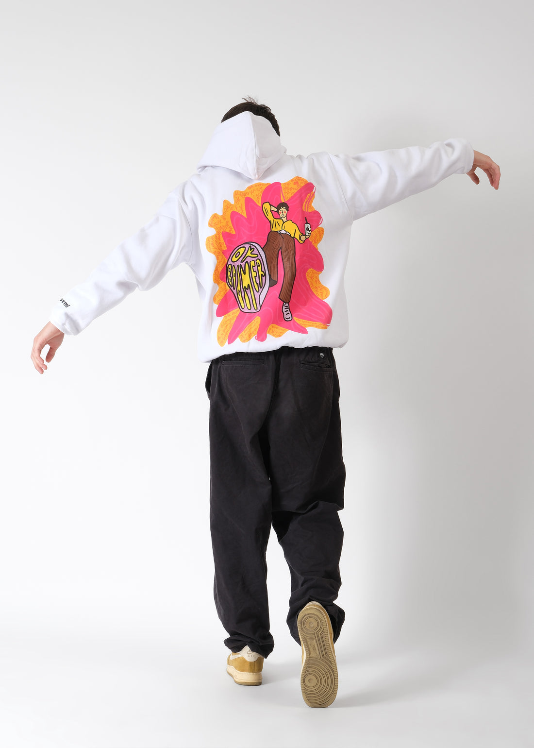 OK Boomer- Oversized Graphic Hoodie