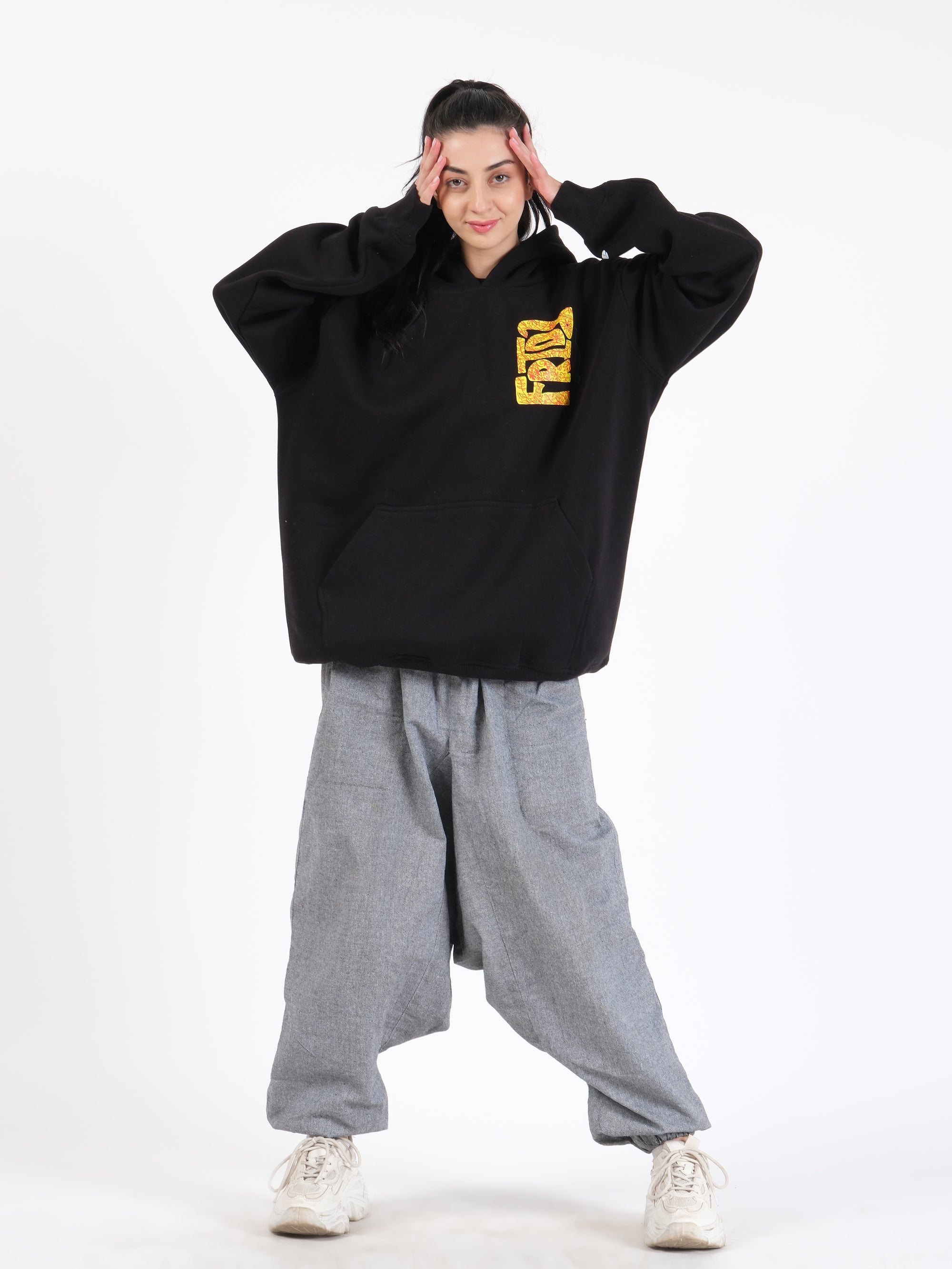 Frida- Oversized Graphic Hoodie