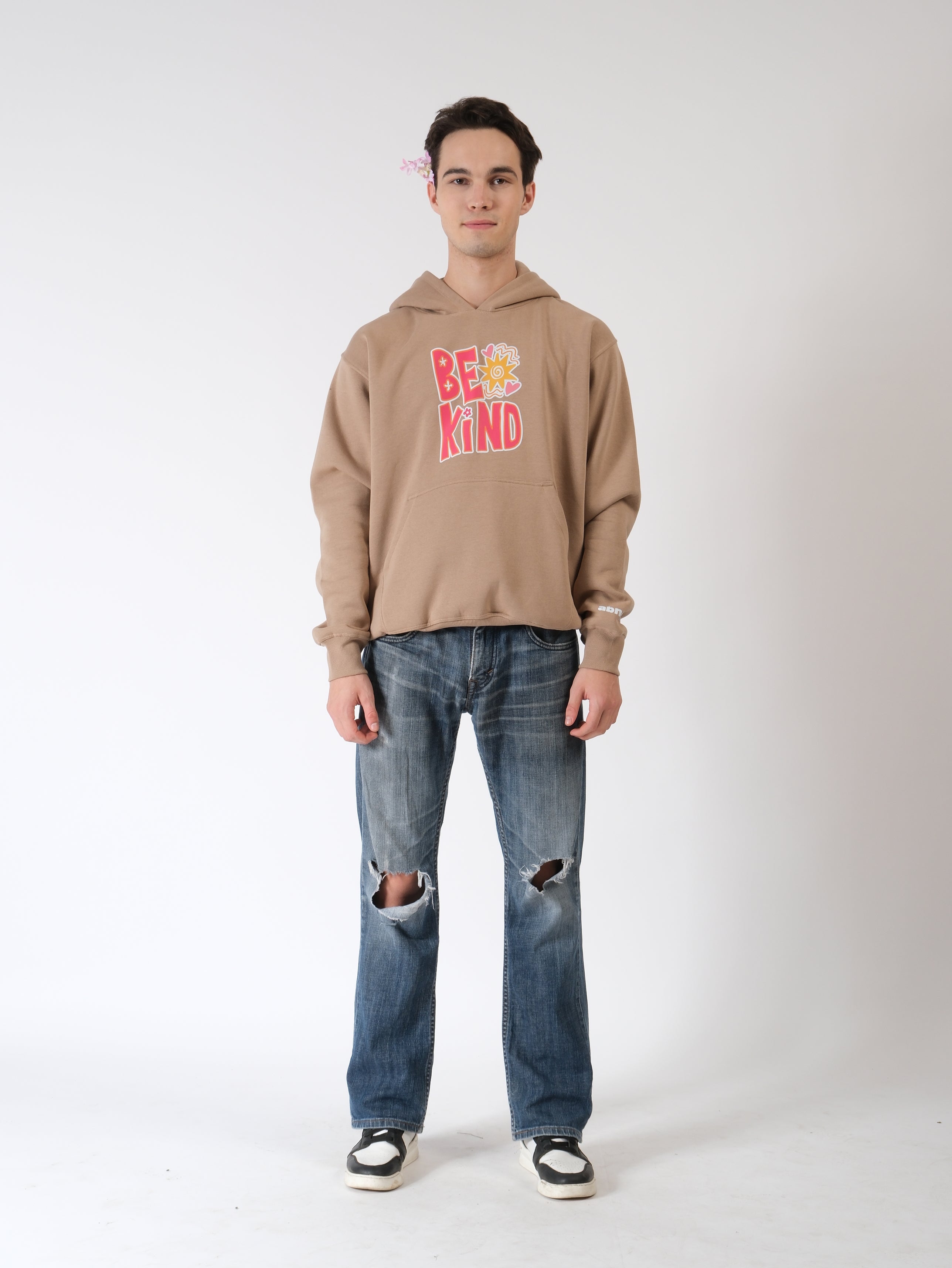 Harsh World Oversized Graphic Hoodie