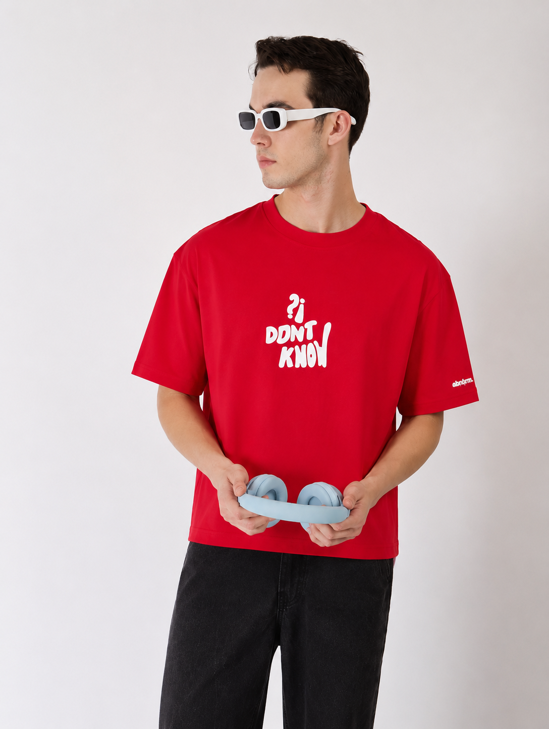 "idk" | oversized unisex graphic t-shirt