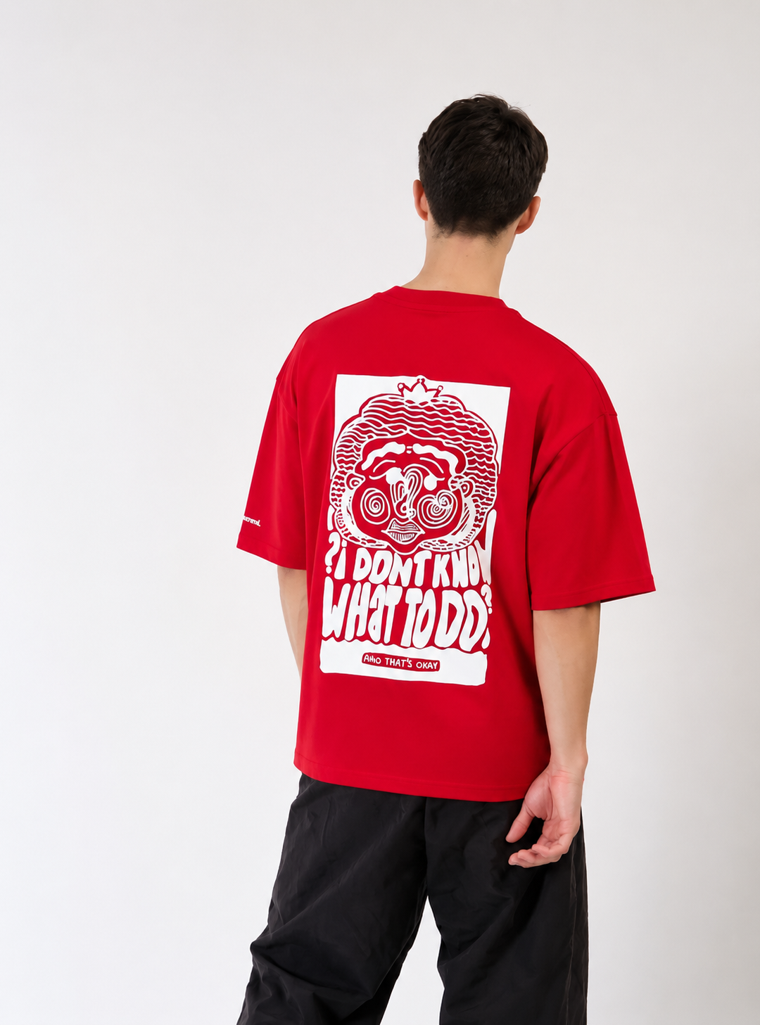 "idk" | oversized unisex graphic t-shirt