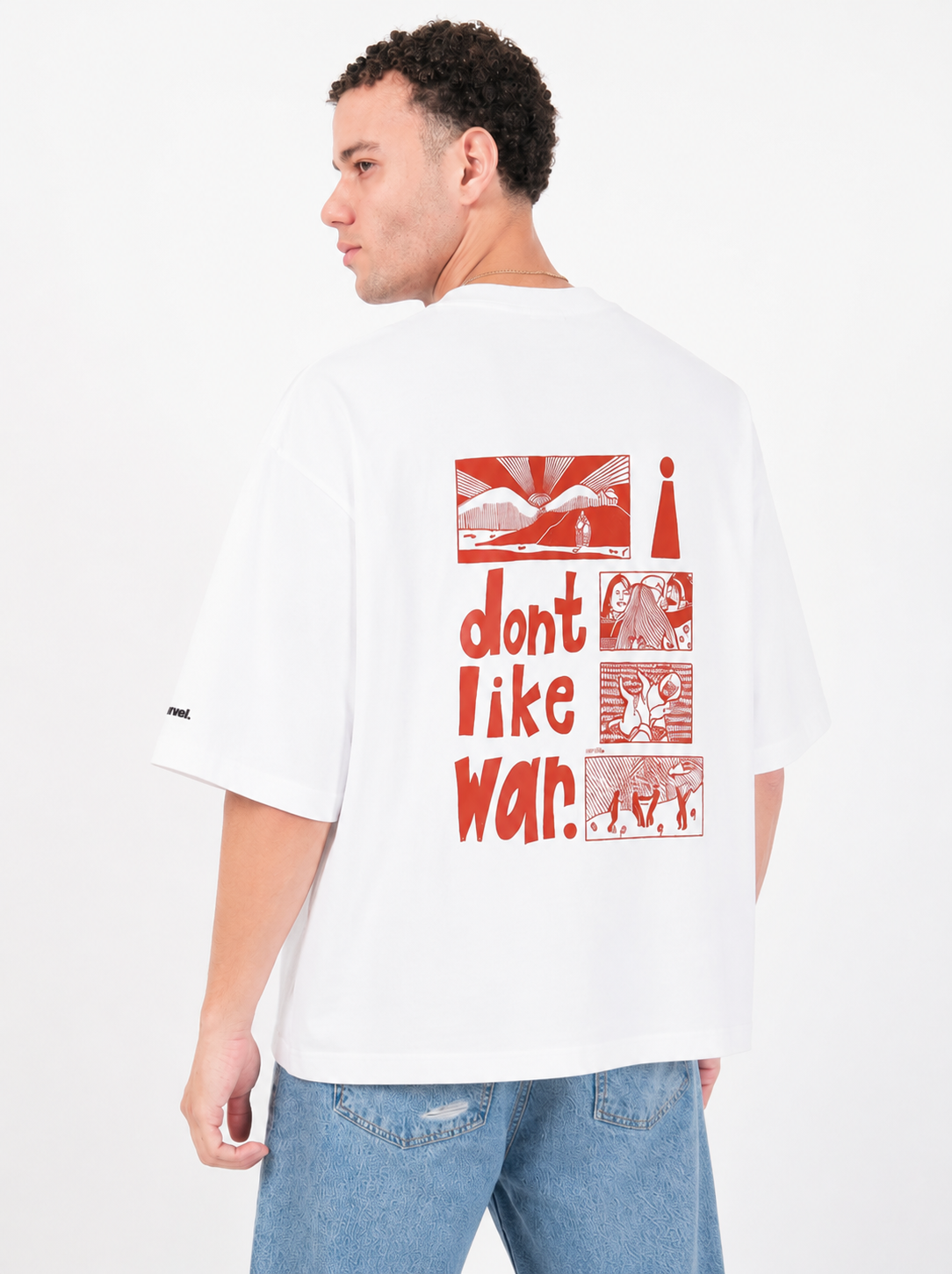 ✰ I don't like war |  oversized unisex graphic tee