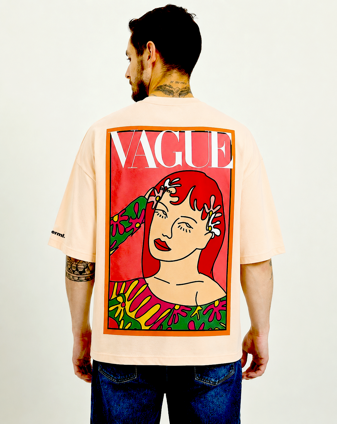 Vague | oversized unisex graphic tee