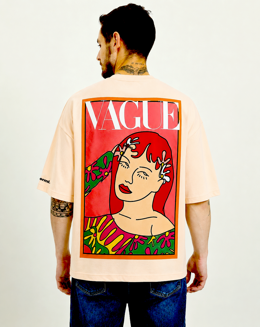 Vague | oversized unisex graphic tee