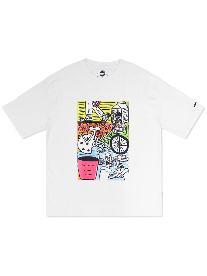 Milky Day | Oversized Unisex T-shirt