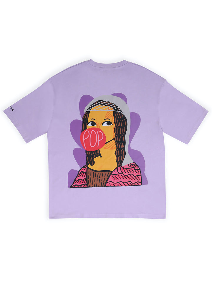✰ Monalisa Pop | oversized unisex graphic tee