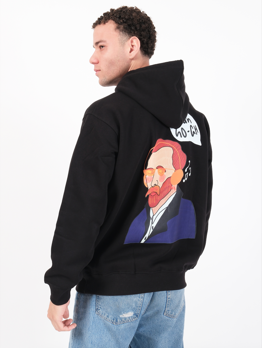 Van Gone - oversized unisex graphic hoodie