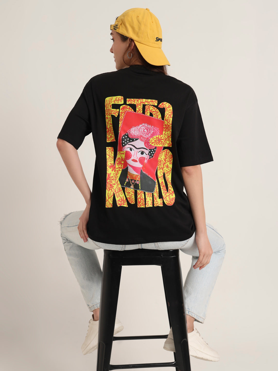 Frida Oversized Graphic T-shirt