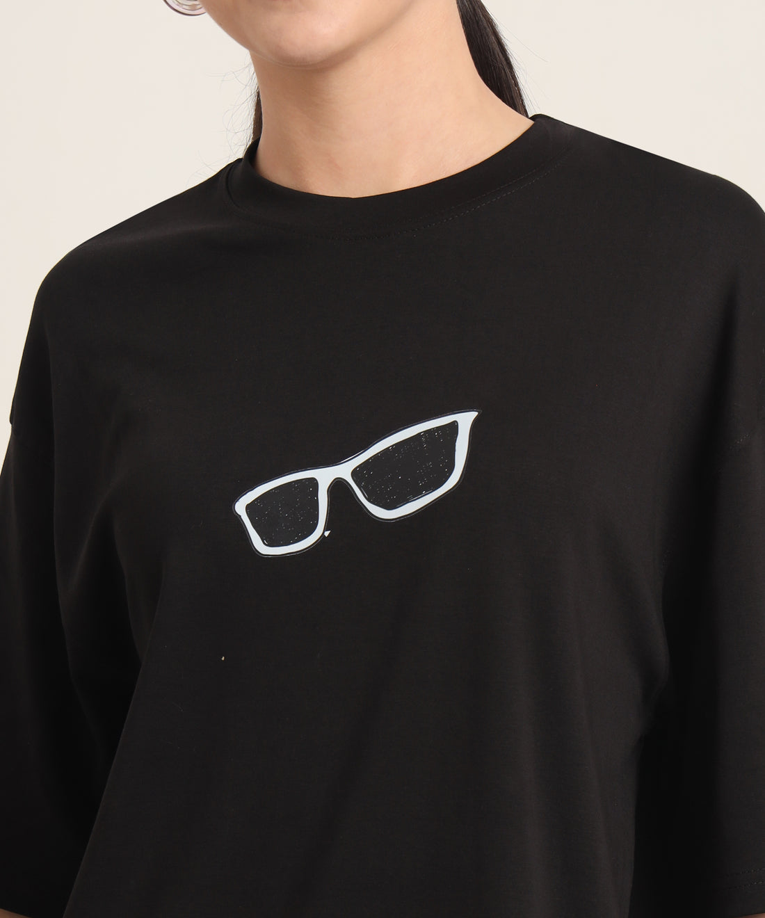 Knock Knock Oversized Graphic T-shirt