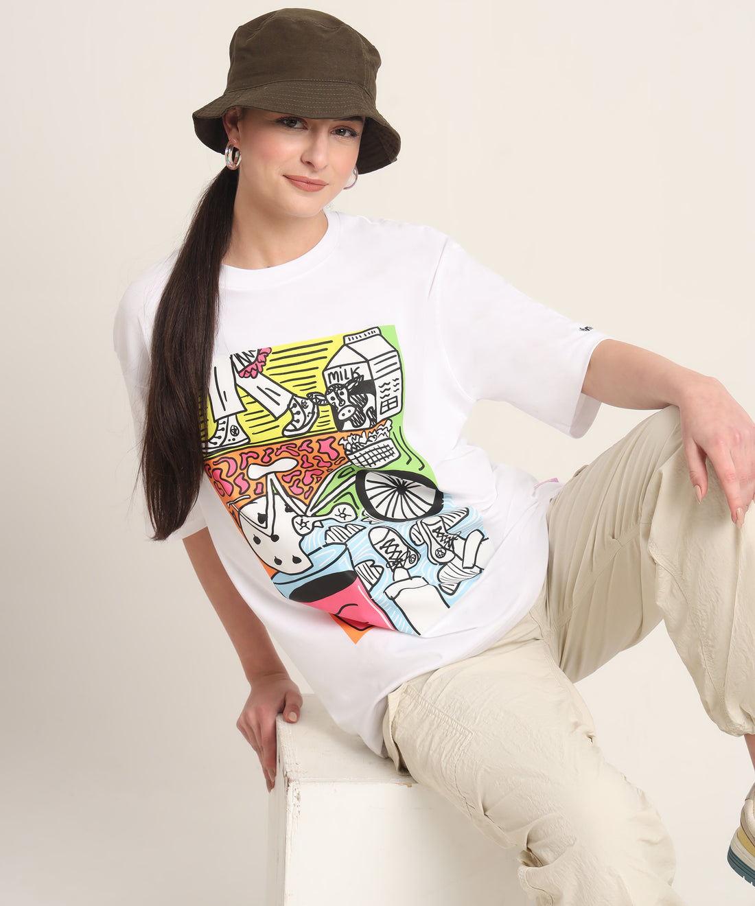 Milky Day | Oversized Unisex T-shirt