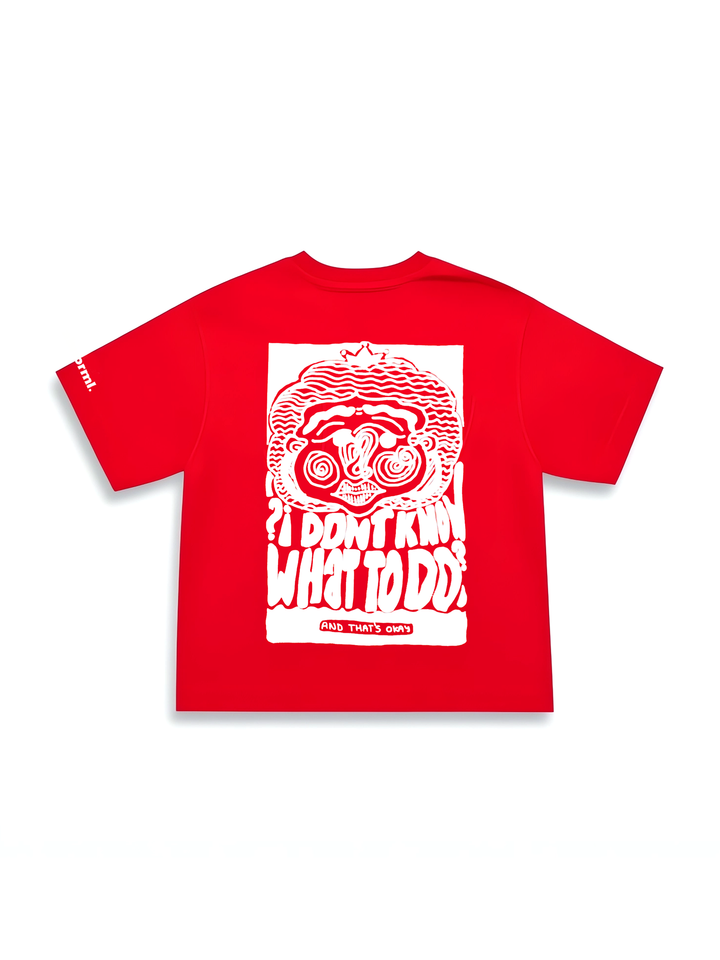 "idk" | oversized unisex graphic t-shirt