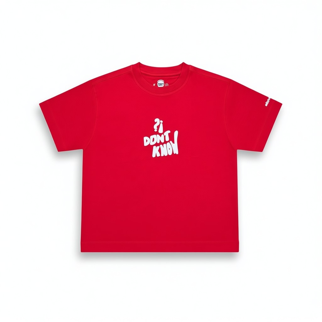 "idk" | oversized unisex graphic t-shirt