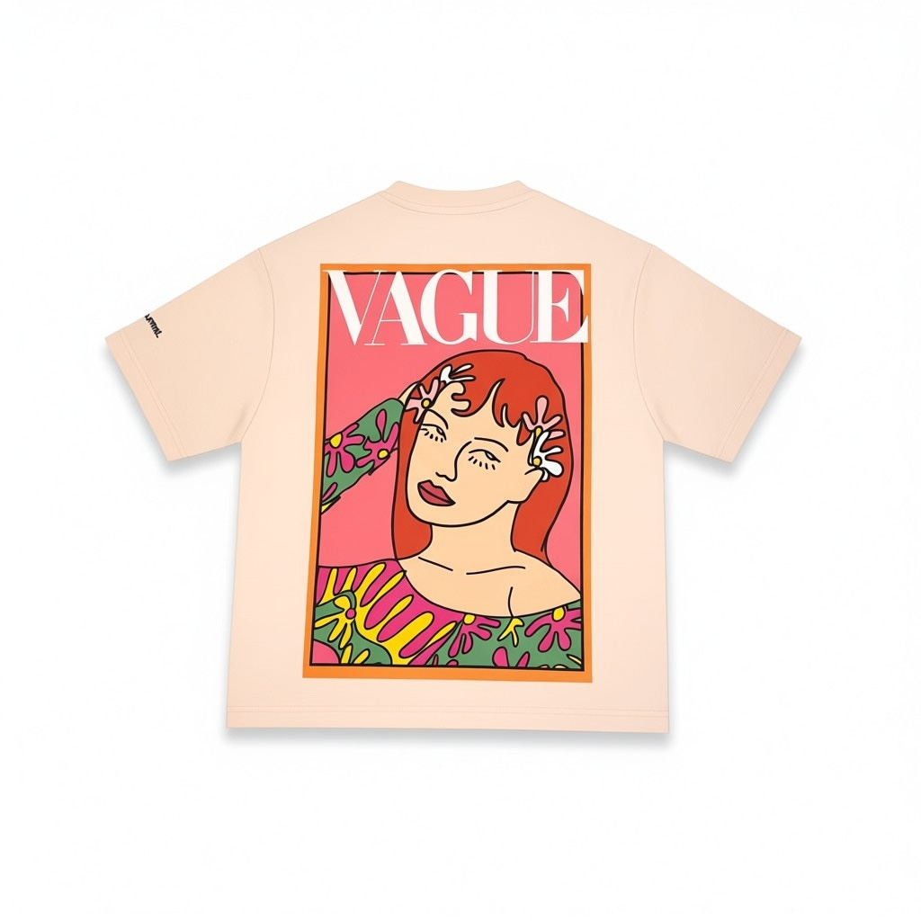 Vague | oversized unisex graphic tee