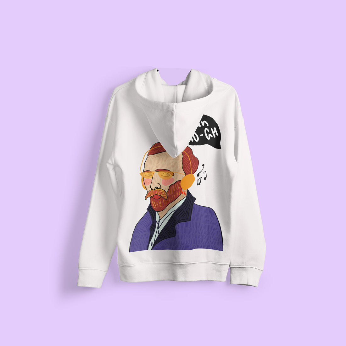 Van Gone - oversized unisex graphic hoodie
