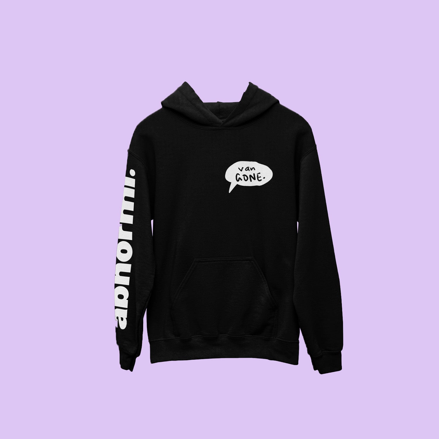 Van Gone - oversized unisex graphic hoodie