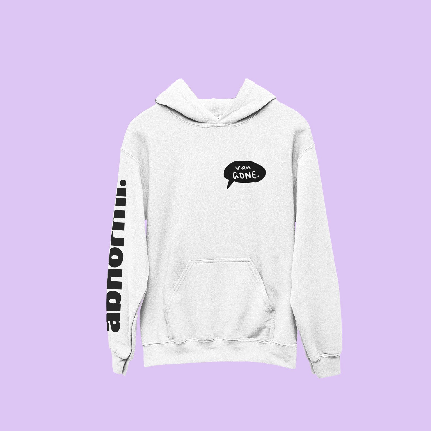 Van Gone - oversized unisex graphic hoodie
