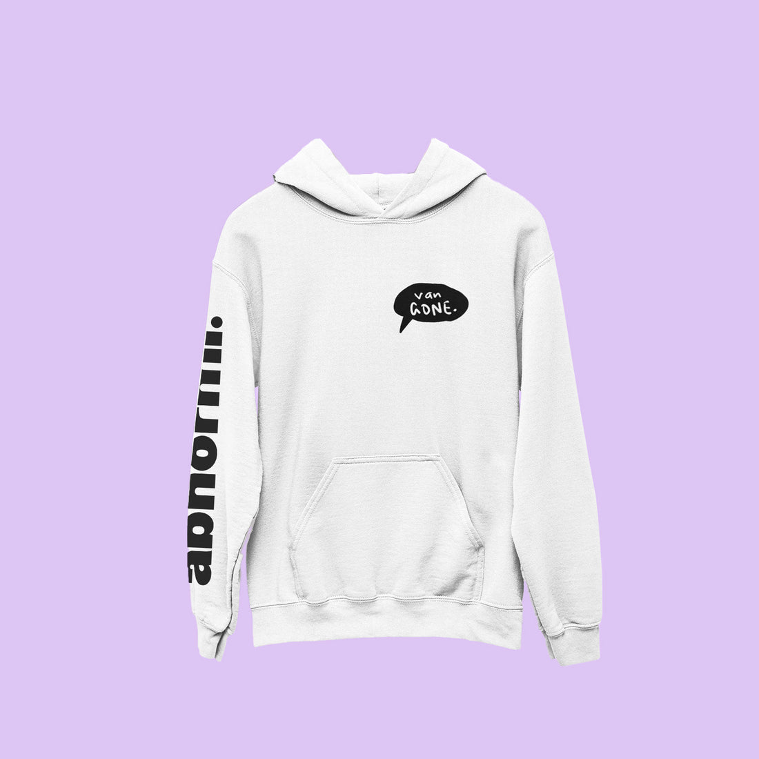 Van Gone - oversized unisex graphic hoodie